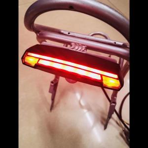 LED Ebike 후미등 전기 스쿠터 후미등 브레이크 라이트 및 방향 지시등 릴레이 없이 작동 36V 48V 60V 64V