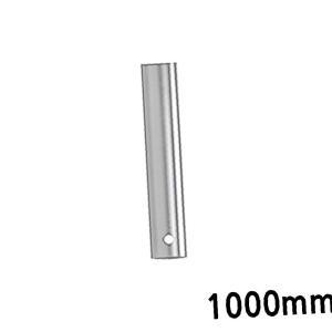 마운트피아 TV거치대 천장형 봉 1000mm 겉봉 실버