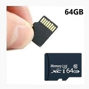 TF 64GB Mini SD 메모리카드 마이크로 드론 블랙박스컴퓨터 리더기 USB 로SD리 겸용 SD64