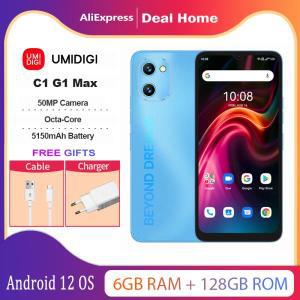 UMIDIGI C1 Max / G1 Max, 6,52-식수병, 안드로이드 12,5150, 2 백만 미터, 128 백만 미터, 6,52 백만 미터