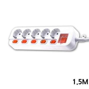 시청 구청용 5구 개별스위치 멀티탭 스위치형 회사 전선정리 전기콘센트 멀티탭콘센트