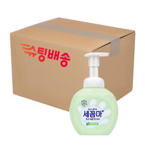 세균아꼼짝마 버블 핸드워시 그린허브 용기, 250ml, 8개