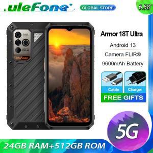 Ulefone 파워 아머 울트라 5G, NFC, 18T, 24g, 512g b, c 9600, 안드로이드 13