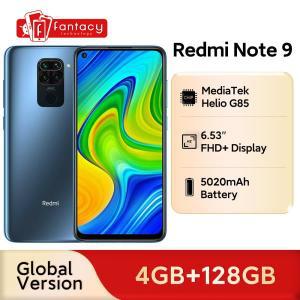 글로벌 버전 스마트폰, Redmi Note 9, MTK Helio G85 옥타 코어, 48MP 쿼드 후면 카메라, 5020mAh 휴대폰,