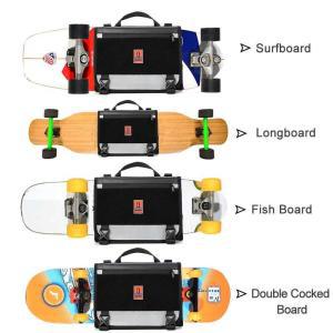 용품 스케이트 백팩 롱 댄스 보드 서핑 핸드백 보관 숄더백 탈착식 두꺼운 어깨