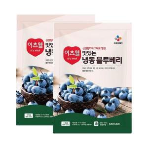 CJ 이츠웰 냉동 블루베리 1kg+1kg