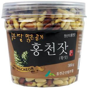 홍천군산림조합 홍천잣 황잣 300g 잣 국산잣