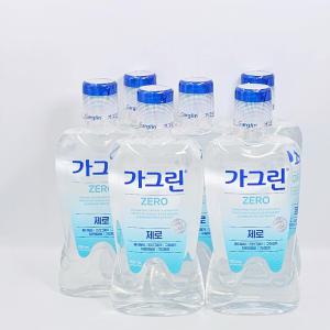 동아제약 가그린 제로 750mlx6개+100ml