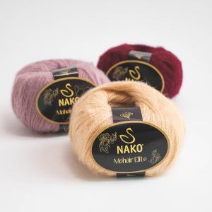 [nako] 나코 모헤어 엘리트(mohair elite) 모헤어실 뜨개실 뜨개질 털실