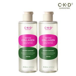 종근당건강 CKD 레티노콜라겐 저분자300 콜라겐 결 토너 250ml X 2