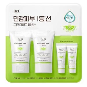 Dr.G 그린 마일드 업 선크림 50ml x 2+ 10ml x 2 코스트코