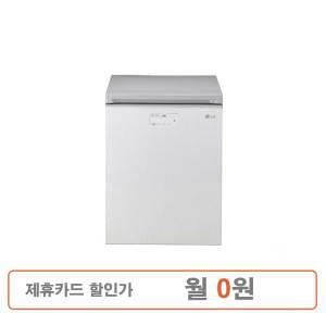 LG 디오스 김치톡톡 뚜껑형 김치냉장고 128L 화이트