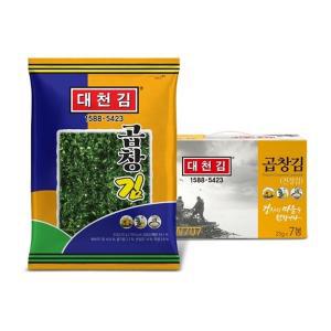 대천김 곱창김 25g x 7봉