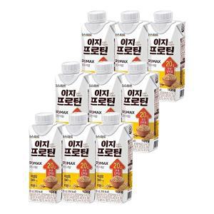 [롯데웰푸드]이지프로틴 드링크 시리얼 250ml X9개