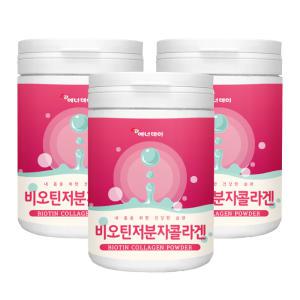 에너데이 비오틴 저분자콜라겐 V 230gx3봉 BIOTIN COLLAGEN POWDER V 석류착즙분말 아미노산 히알루론산 남