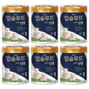 매일유업 앱솔루트 산양분유 1단계 750g x 6캔