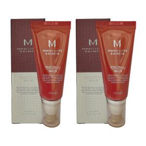 미샤 M 퍼펙트 커버 비비크림 50ml X2개 세트