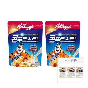 켈로그 콘푸로스트, 600g,  2개 + [증정] 브랜 그래놀라, 40g, 3개