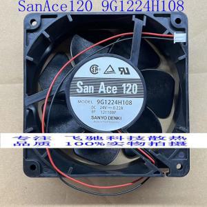 9G1224H108 기존 San Ace 120 24V 인버터 0.22A 12cm 냉각 팬