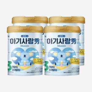 남양유업 아기사랑수 3단계 750g 4개