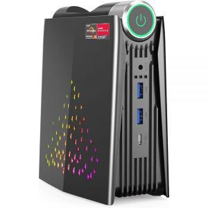 ACEMAGICIAN 게이밍 미니 PC AMD 라이젠 7 5700U최대 4.3Ghz 16GB DDR4 512GB NVME SSD 데스크탑 컴퓨터