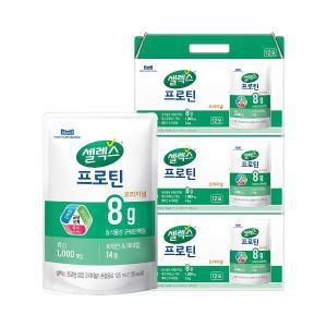 셀렉스 프로틴 음료 오리지널 파우치 선물세트 125ml 12개입 3박스