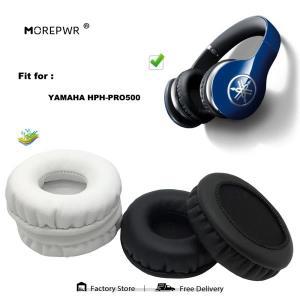 Morepwr 리뉴얼 교체 이어 패드 YAMAHA HPH-PRO500 헤드셋 부품 가죽 쿠션 벨벳 귀마개 슬리브 커버 리뉴얼