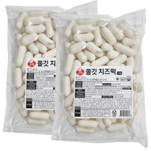 CJ 굿딜 쫄깃 치즈떡 1kg+1kg