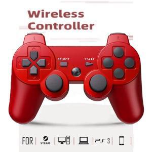 Wireless No-Delay Game Controller Bluetooth for PS3 Six-Axis Dual Vibration PC Joystick Steam Deck