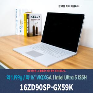 LG전자 그램 프로16  16ZD90SP-GX59K SSD 512GB+한컴+마우스+마우스 패드 - KW