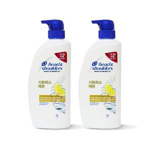 [헤드앤숄더] 샴푸 750ml x 2개 (시트러스 레몬)