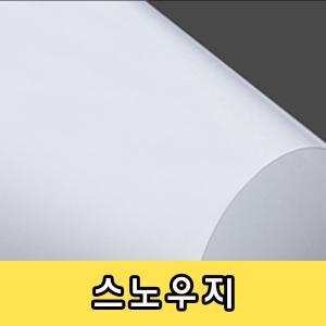 스노우지 250g 명함 카탈로그 팜플렛아트 스노우 카달로그종이 지류 종이류 인쇄 문구 사무용