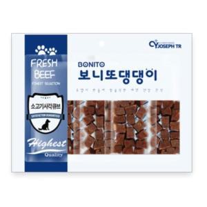 보니또댕댕이 300g 소고기 사각큐브 (WFF8C2E)