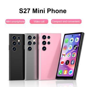 SERVO S27 미니 스마트폰, 3G WCDMA, 2 SIM 카드 슬롯, 안드로이드 플레이 스토어, 2MP + 5MP 카메라, 4.0