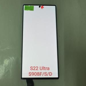 삼성 갤럭시 S22 울트라 5G SM-S908F S908B S908F/S 스크린 어셈블리, 디지털 기기, 9 년 된 매장, 핫 셀러