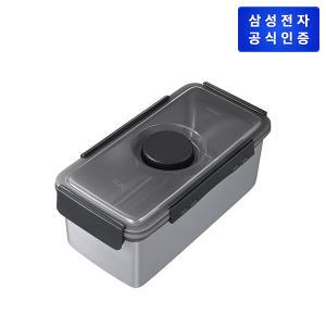 삼성 냄새케어 메탈쿨링 김치통 11.2L 1개 RA-K58CMU [실버]