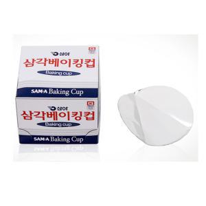 삼아 삼각베이킹컵 105mmX500매 소형케익/소형피자/빵틀/머핀/제빵/제과