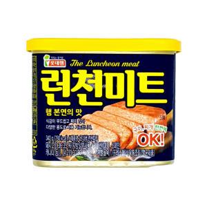 롯데 런천미트 340g x10캔/ 햄 로스팜 통조림 부대 캔