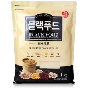 곡물명가 블랙푸드 미숫가루 1kg x 1개,검은콩,선식