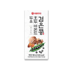 서울우유 검은콩호두아몬드두유 190ml x 60팩