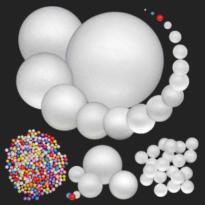스티로폼공 우드락볼 스치공 백구 발포입자 18종