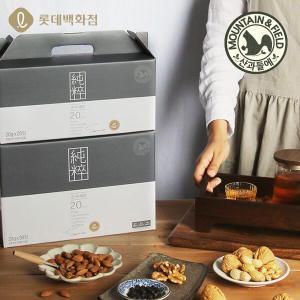 순수가온 30입 세트x3 (총 90봉) 프리미엄견과류 하루견과 설선물세트