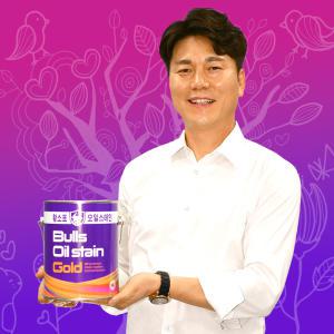 황소표 오일스테인 골드 4리터