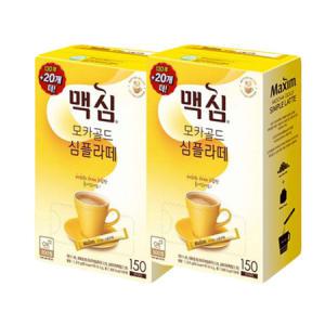 맥심 모카골드 심플라떼 150T(130T+20T) X 2개