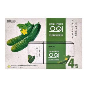 크리오 동산 오이 화장 세안 비누 100g X 48개