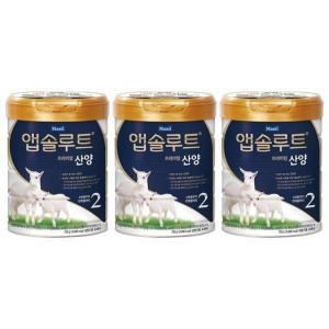 매일유업 앱솔루트 산양분유 2단계 750g x 3캔