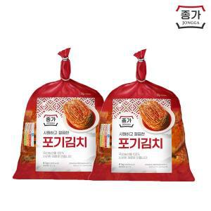 [종가집]종가 포기김치 4kg x 2개