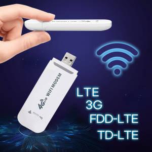 휴대용 와이파이 무선 공유기 4G LTE 라우터 USB 동글 유심