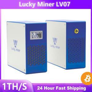 BTC 솔로 마이너 럭키 LV07 ASIC 마이닝, 1TH/S BCH, BSV, DGB, SHA256 암호화, 사일런트 비트코인 기계,