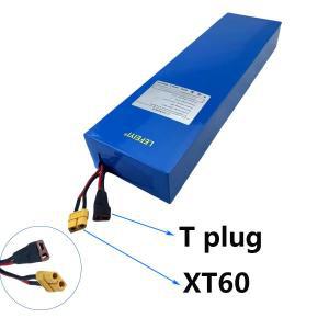 BMS 스쿠터 내장 리튬 이온 배터리 충전식 13S4P 48V 12800mAh 54.6V